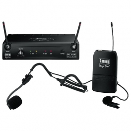 Multifrequency  lavalier microphone system